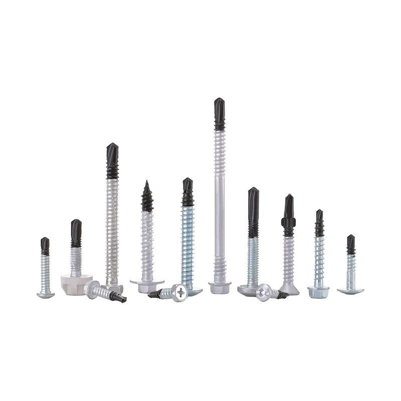 Bimetall sammensatte selvborende skruer