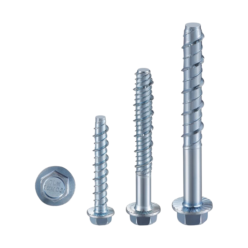 Selvskjærende skruer i betong