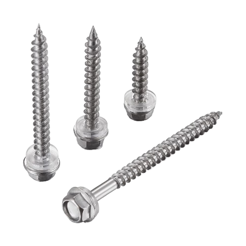 SUS410 sekskantet skivehode selvskruende skruer